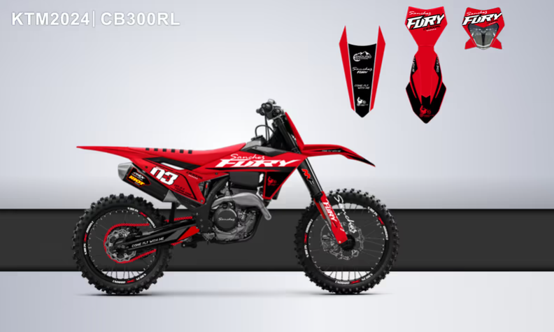 Кроссовый мотоцикл Sanchez Fury CB300RL в Каменск-Уральском