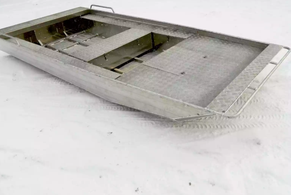 Алюминиевая лодка Wyatboat-390 Jonboat в Каменск-Уральском