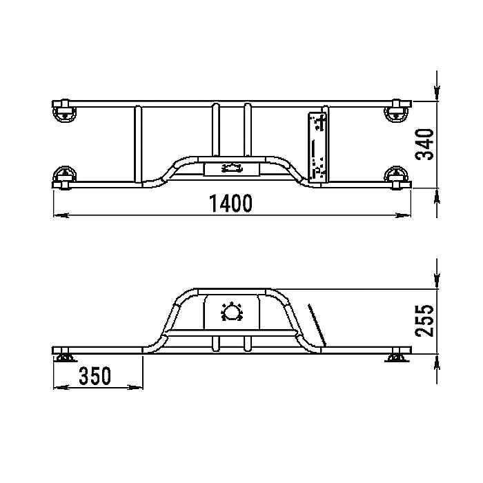 Стойка рулевая с бортовым креплением малая в Каменск-Уральском