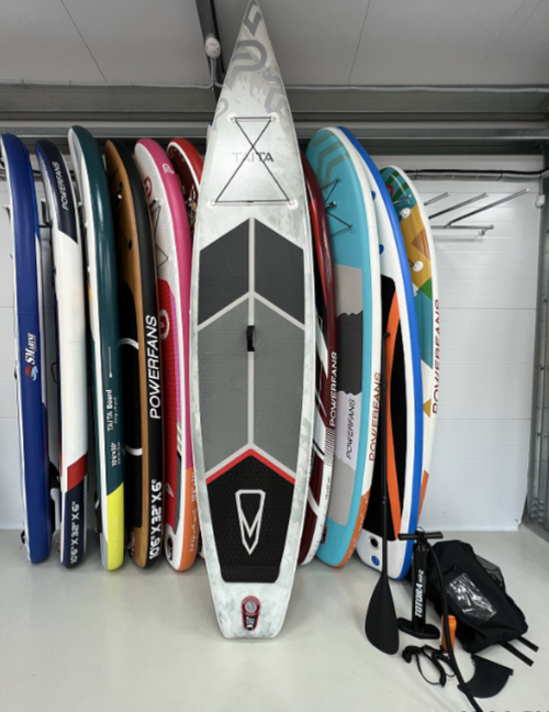 SUP (САП) ДОСКА RAIDEX TAITA PREMIUM MARBLE 12,6’ (381СМ) в Каменск-Уральском