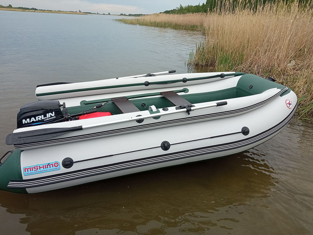 Лодка MISHIMO FAMILY LITE DF 400 в Каменск-Уральском