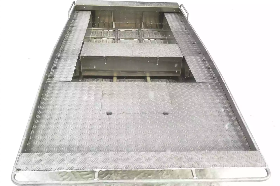 Алюминиевая лодка Wyatboat-390 Jonboat в Каменск-Уральском