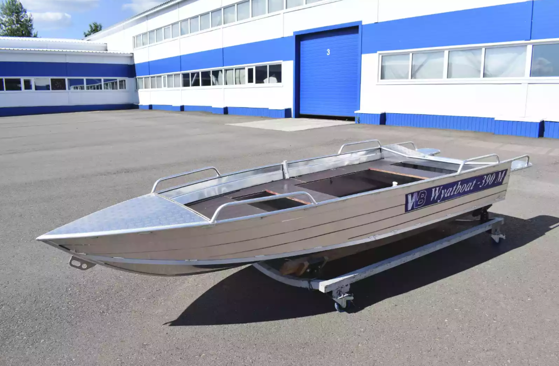 Алюминиевая лодка Wyatboat-390 M в Каменск-Уральском Алюминиевая лодка Wyatboat-390 M в Каменск-Уральском