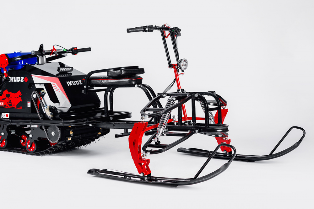 Лыжный модуль IKUDZO с подогревом ручек металлические лыжи в Каменск-Уральском