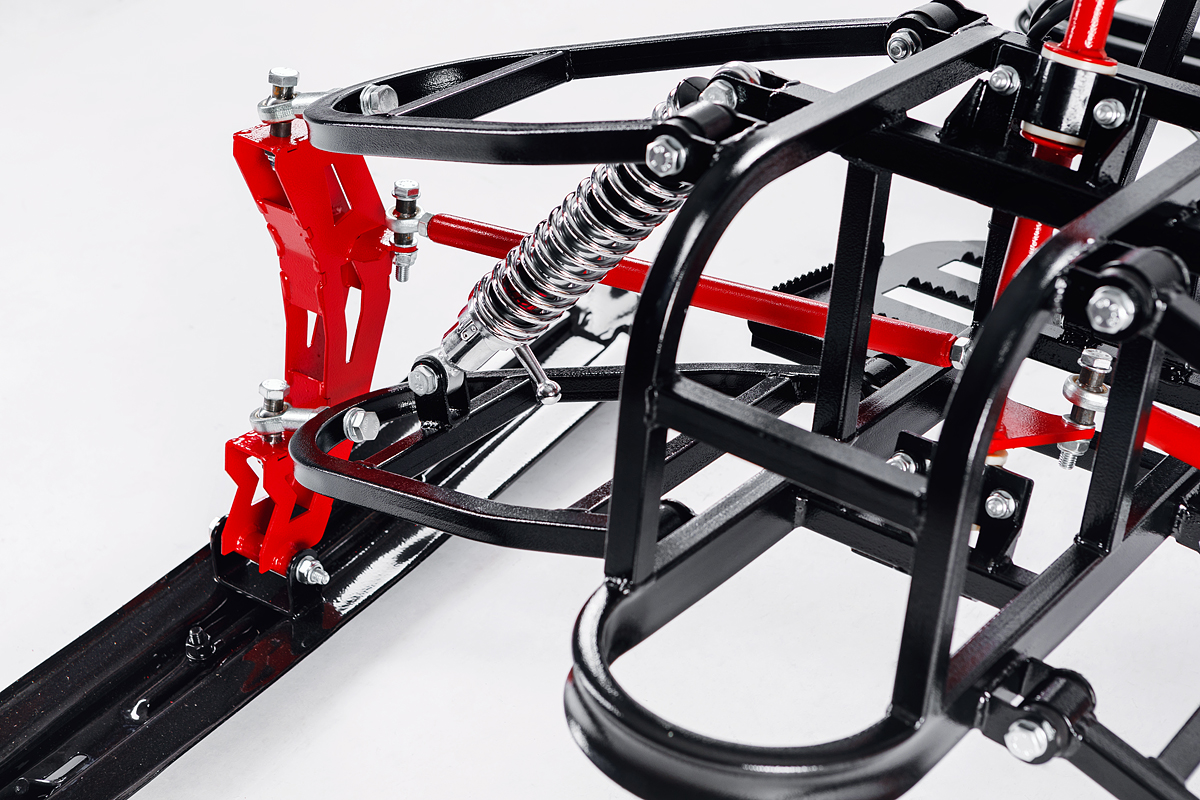 Лыжный модуль IKUDZO с подогревом ручек металлические лыжи в Каменск-Уральском