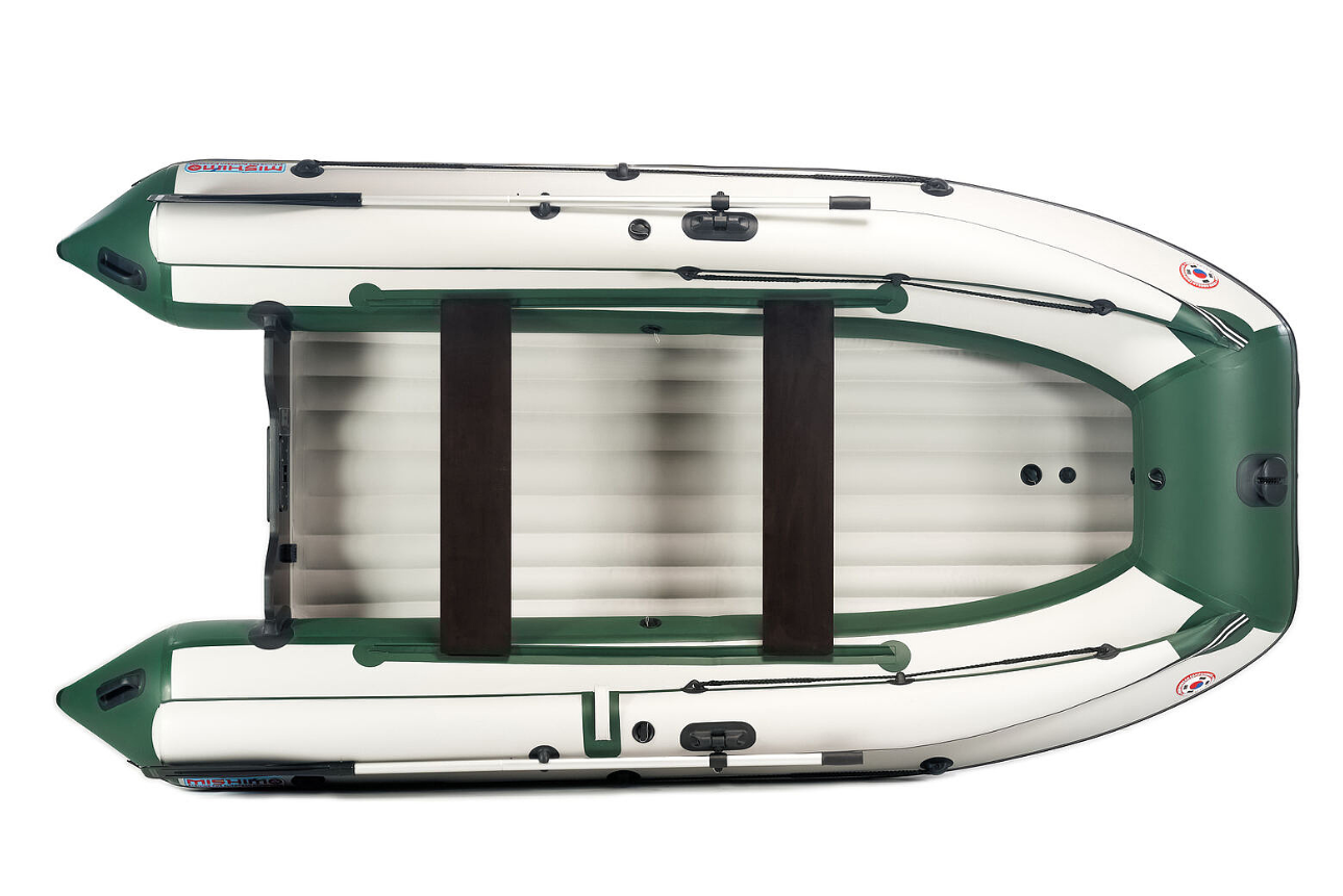 КОМПЛЕКТ ЛОДКА MISHIMO FAMILY LITE 370 + МОТОР MARLIN MP 9.9 AMHS PROLINE FORCE в Каменск-Уральском