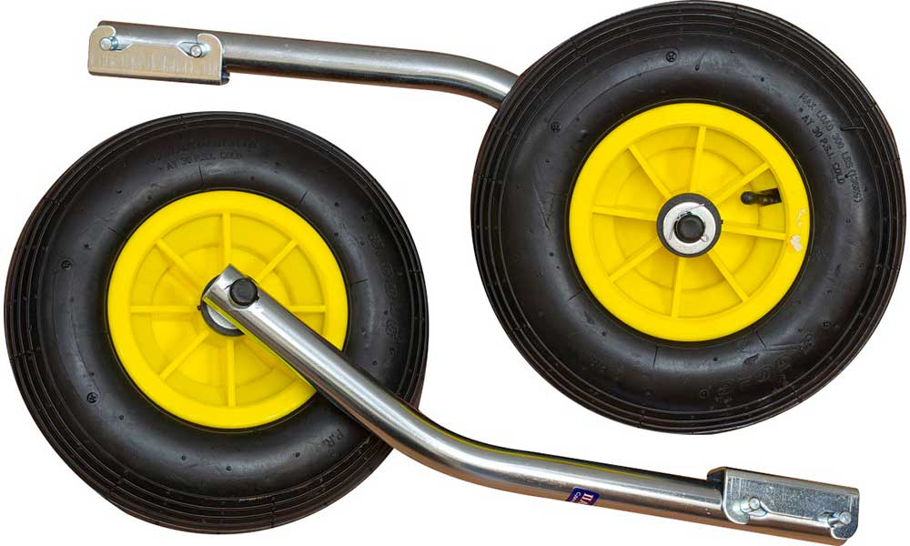 Транцевые колеса 330 мм модульные удлиненные в Каменск-Уральском