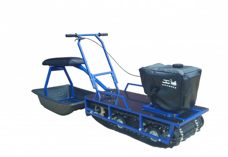 Мотобуксировщик Альбатрос-L 9 с фарой в Каменск-Уральском