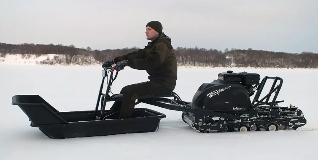 Мотобуксировщик Тофалар 500 с модулем Толкач в Каменск-Уральском