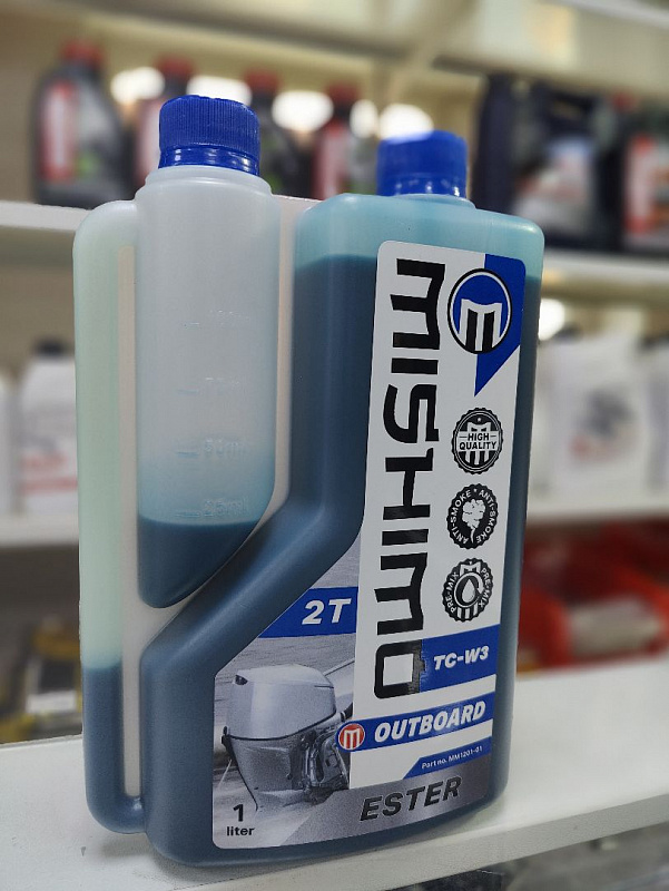 Масло MISHIMO 2T OUTBOARD (ESTER) полусинтетика 1 л в Каменск-Уральском