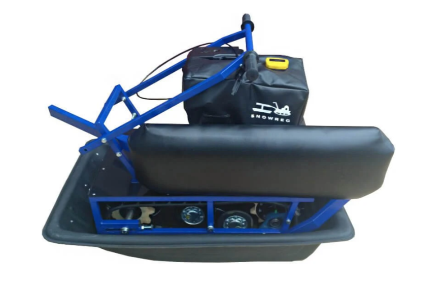 Мини-мотобуксировщик Альбатрос-М с фарой в Каменск-Уральском