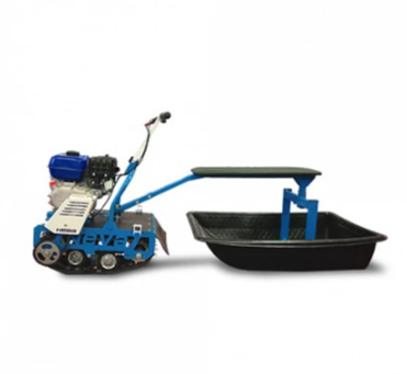 Мотобуксировщик НЕВА МС-1К с санями и сиденьем в Каменск-Уральском