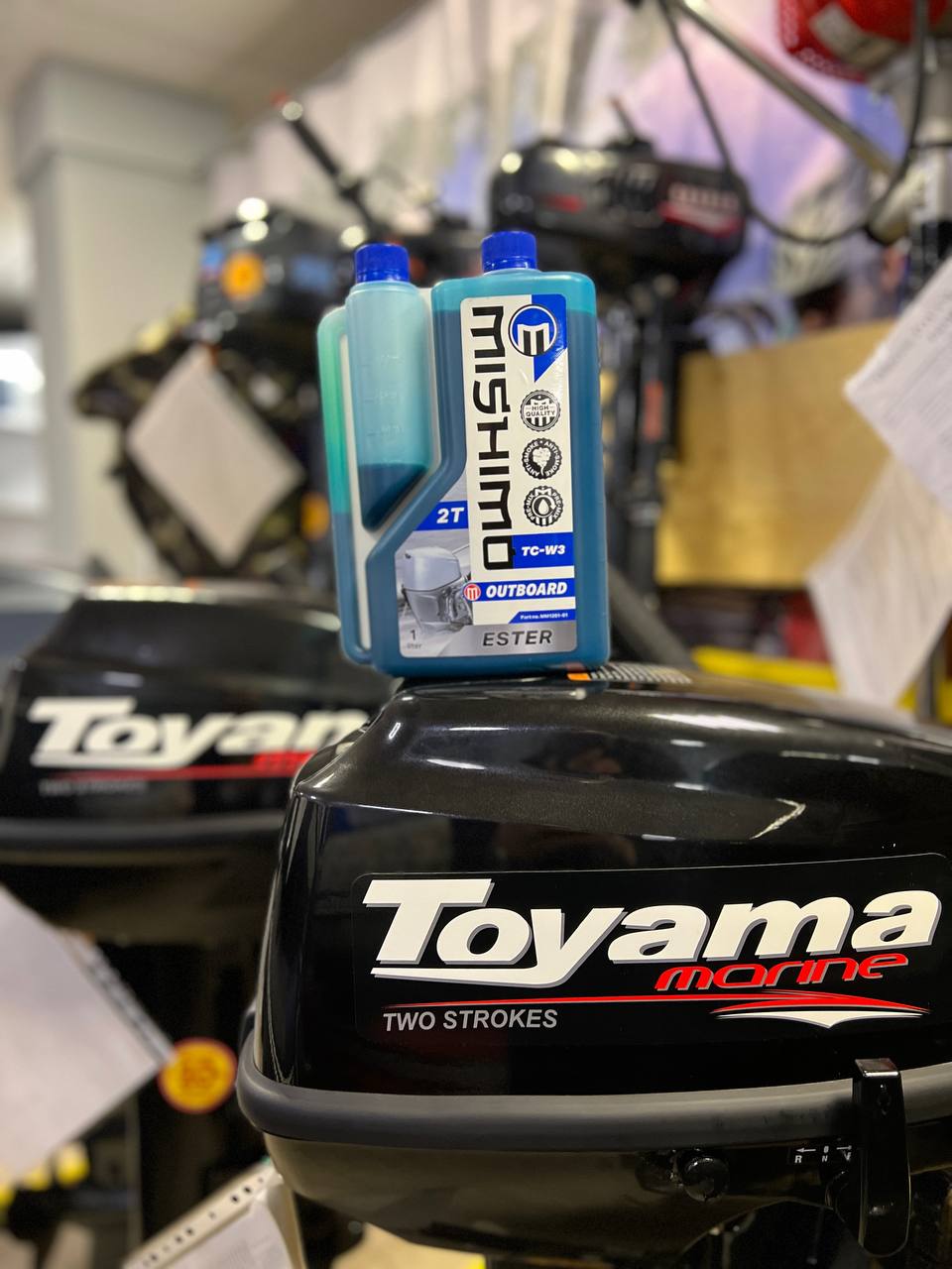 Масло MISHIMO 2T OUTBOARD (ESTER) полусинтетика 1 л в Каменск-Уральском