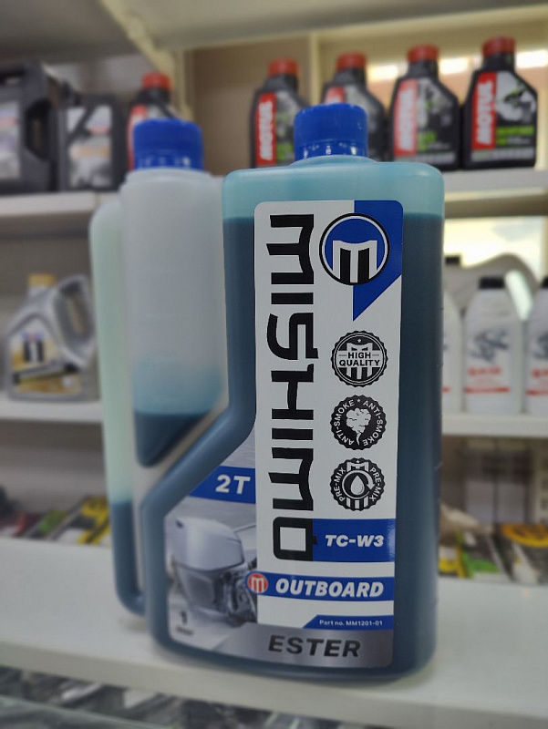 Масло MISHIMO 2T OUTBOARD (ESTER) полусинтетика 1 л в Каменск-Уральском