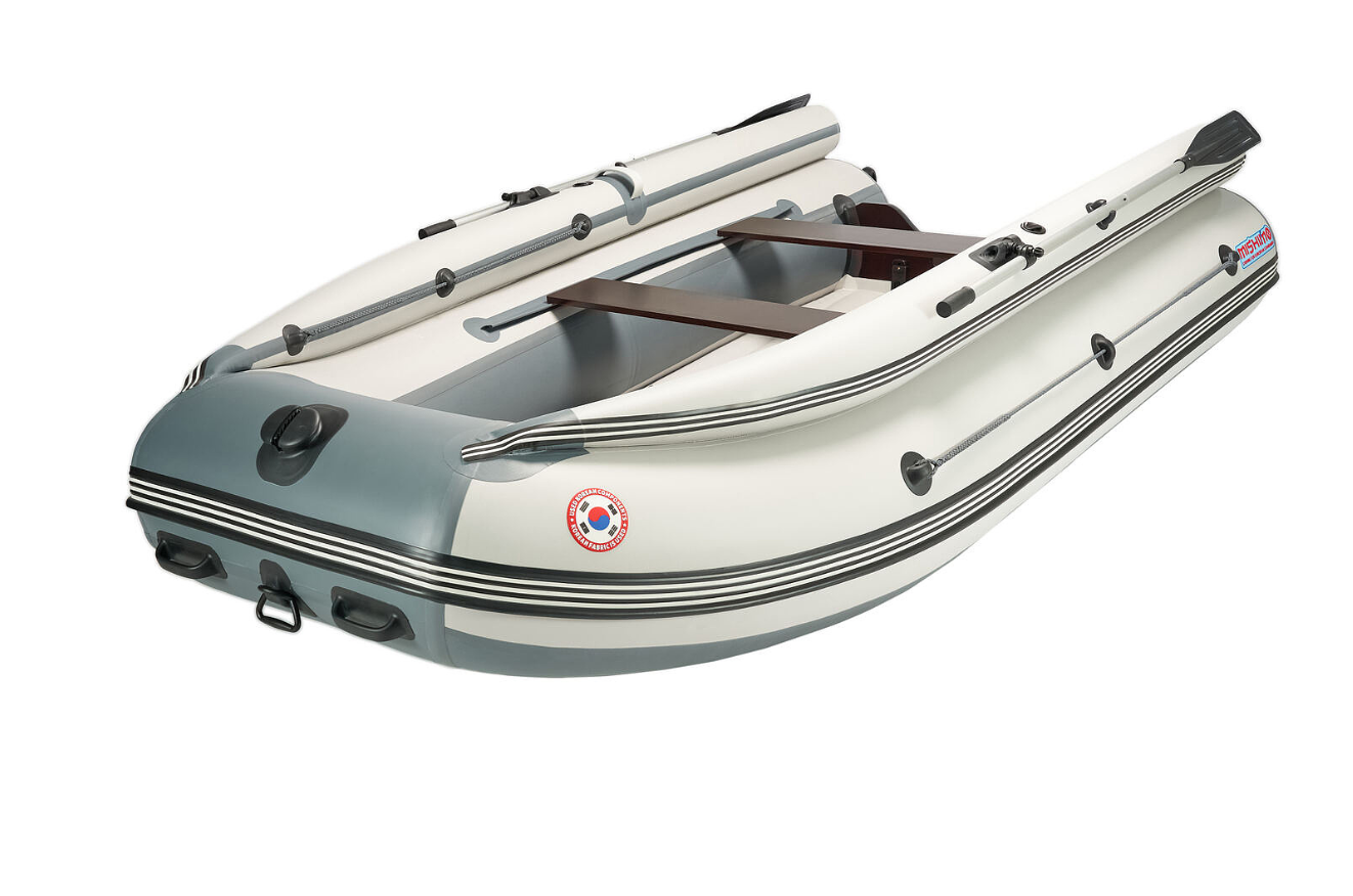 КОМПЛЕКТ ЛОДКА MISHIMO FAMILY LITE 370 + МОТОР MARLIN MP 9.9 AMHS PROLINE FORCE в Каменск-Уральском