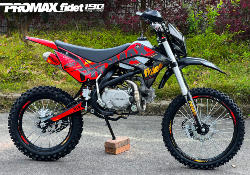 Мотоцикл (питбайк) PROMAX FIDET (ФАЙДЕТ) 190E MAX PRO LUX 19/16 в Каменск-Уральском