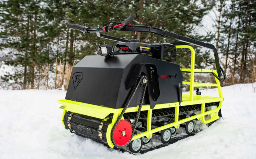 Мотобуксировщик Бурлак ХОЗЯИН-1 (капот металл) в Каменск-Уральском