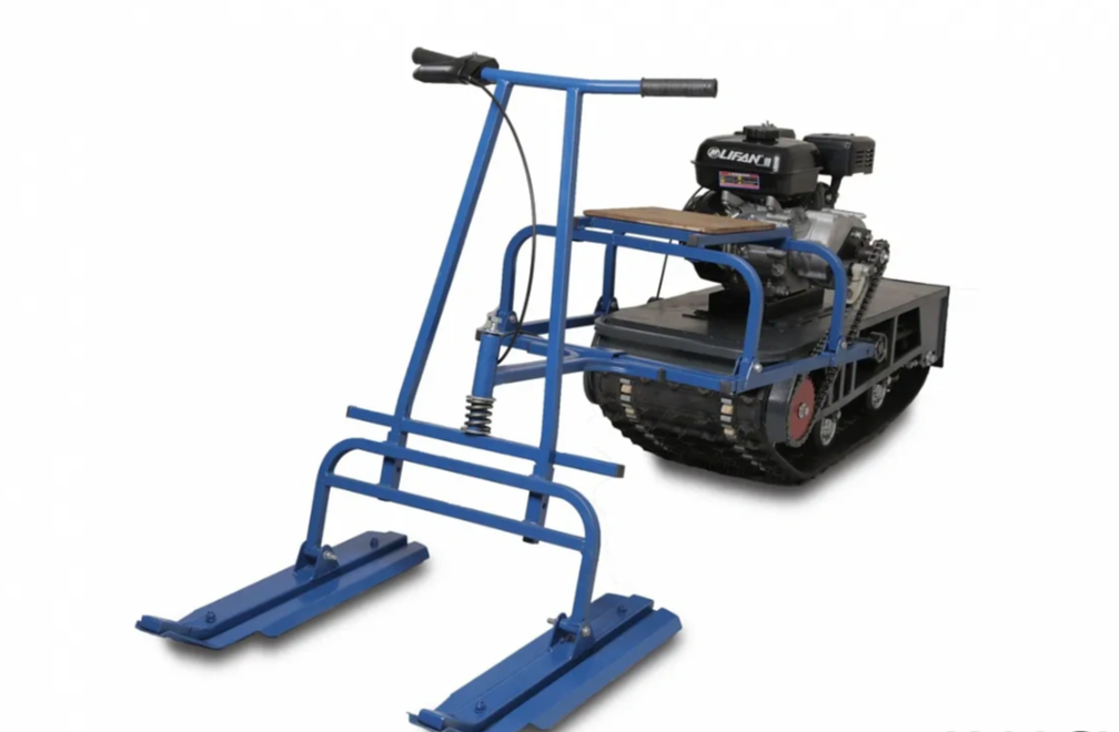 Мотобуксировщик ВЕПС «РИКША» С ЛЫЖНЫМ МОДУЛЕМ 6.5 л.с. в Каменск-Уральском