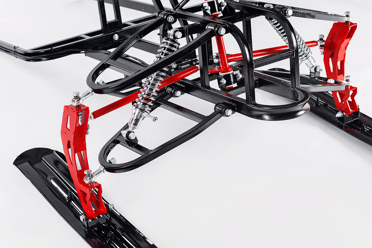 Лыжный модуль IKUDZO с подогревом ручек металлические лыжи в Каменск-Уральском