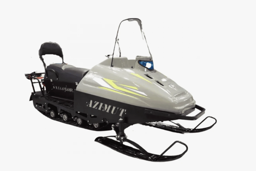 Миниснегоход Бурлак Азимут 20 л.с. , эл.запуск, реверс, тормоз гидравл, капот серый в Каменск-Уральском