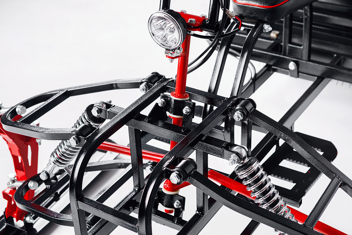 Лыжный модуль IKUDZO с подогревом ручек металлические лыжи в Каменск-Уральском