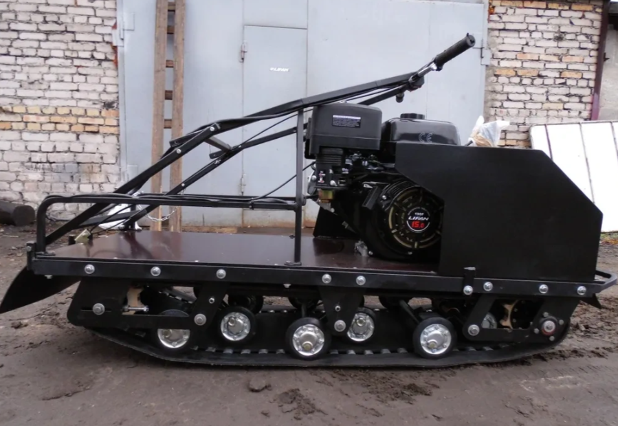 Мотобуксировщик AhtaR Зима 9 л/с с вариатором в Каменск-Уральском