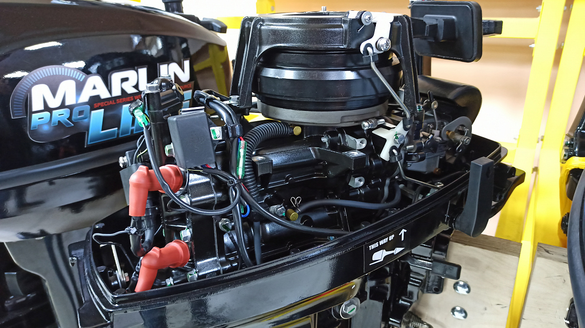 КОМПЛЕКТ Лодка MISHIMO PRO 350 + ЛОДОЧНЫЙ МОТОР MARLIN MP 9.9 (20) AMHS PRO в Каменск-Уральском