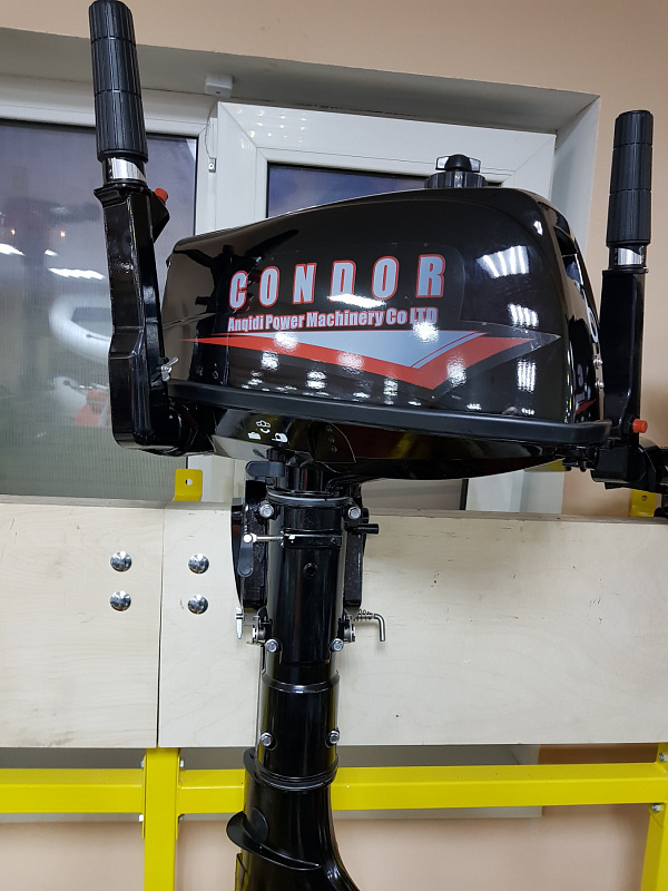 Лодочный мотор Condor T5HS без бака 12 л. в Каменск-Уральском