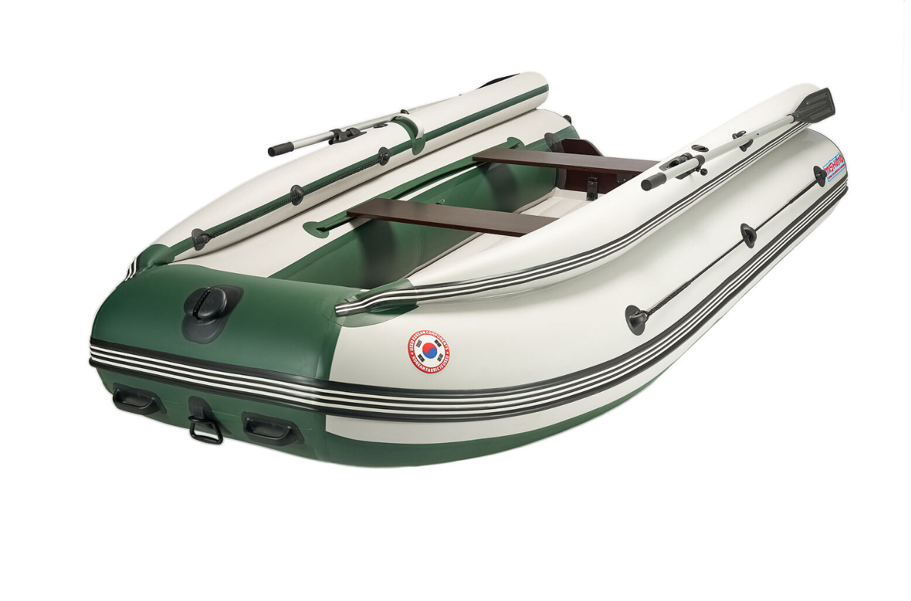 КОМПЛЕКТ ЛОДКА MISHIMO FAMILY LITE 370 + МОТОР MARLIN MP 9.9 AMHS PROLINE FORCE в Каменск-Уральском