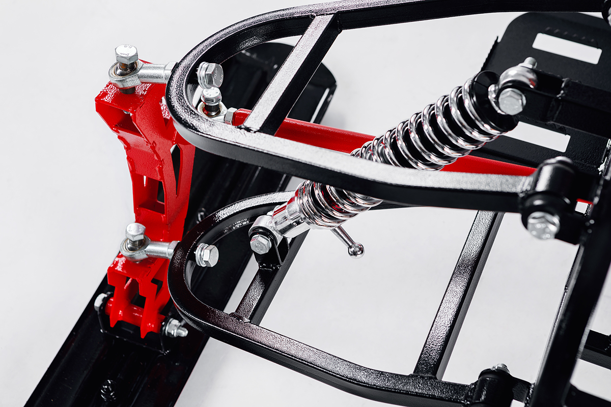 Лыжный модуль IKUDZO с подогревом ручек металлические лыжи в Каменск-Уральском