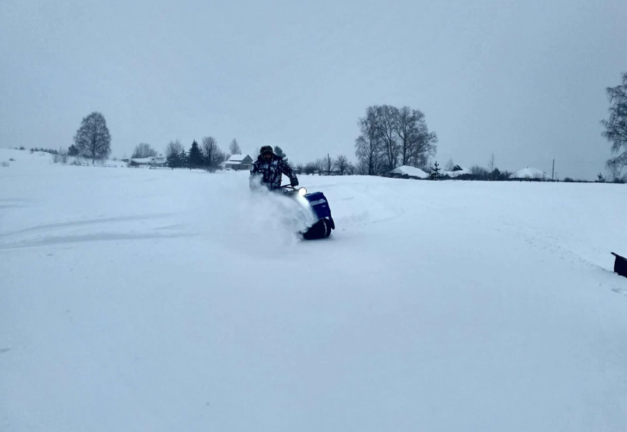 Мотобуксировщик Альбатрос-XLV 15 тележки, 1450 мм в Каменск-Уральском