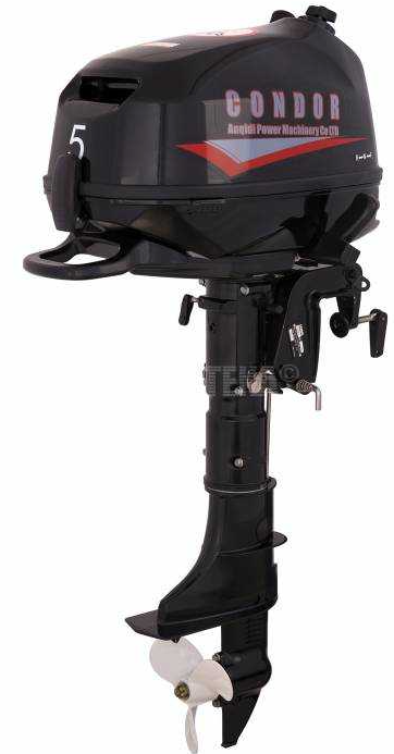 Лодочный мотор Condor F5HS без бака 12 л. в Каменск-Уральском