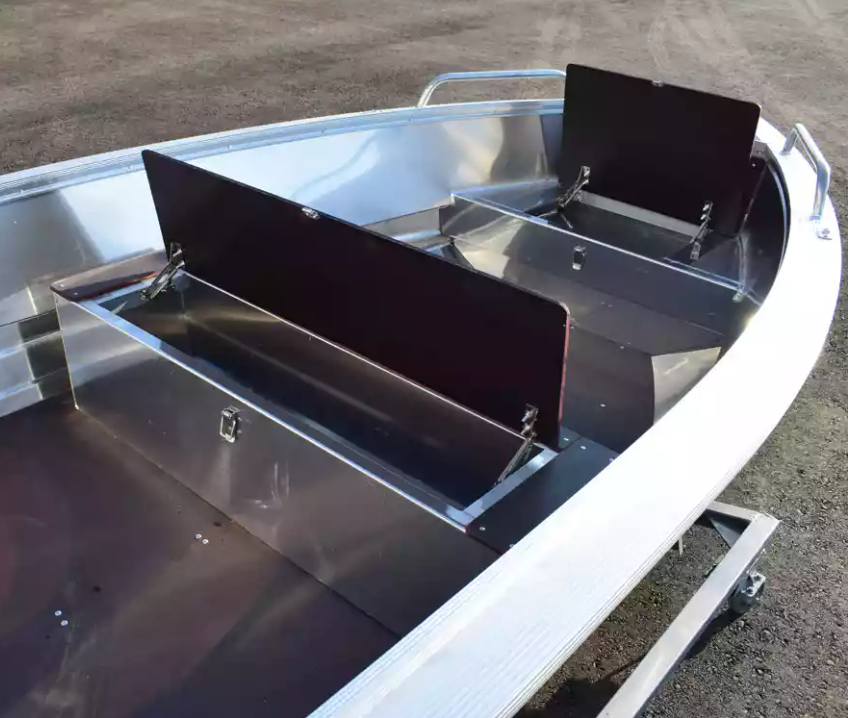 Алюминиевая лодка Wyatboat-430 Р в Каменск-Уральском Алюминиевая лодка Wyatboat-430 Р в Каменск-Уральском