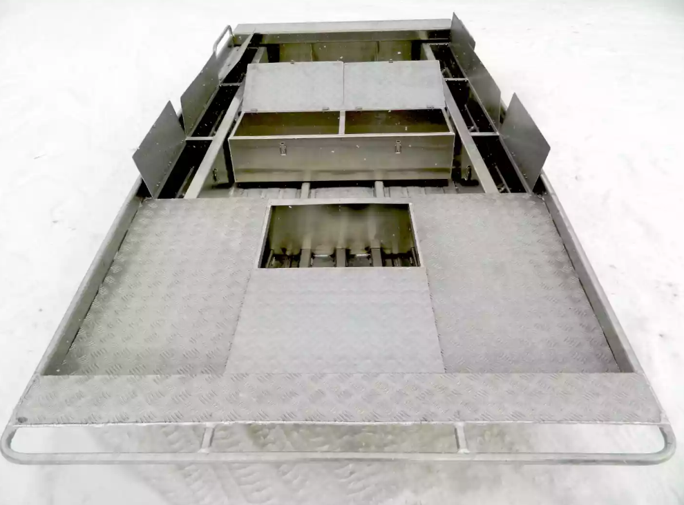 Алюминиевая лодка Wyatboat-390 Jonboat в Каменск-Уральском