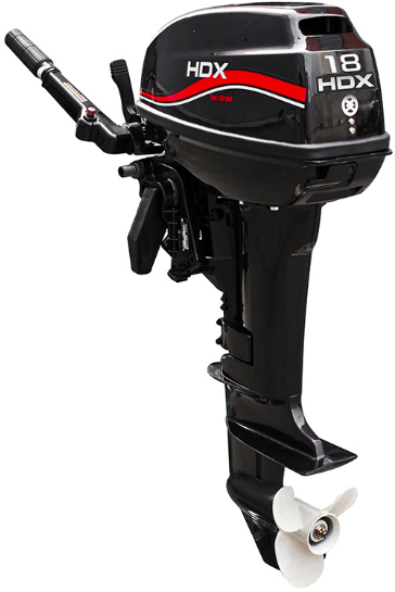 Лодочный мотор 2-х тактный HDX R series TE 18 BMS в Каменск-Уральском
