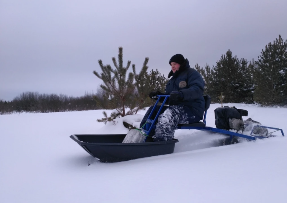 Мотобуксировщик толкач Альбатрос-XL8 с модулем. Без фары, тележки в Каменск-Уральском