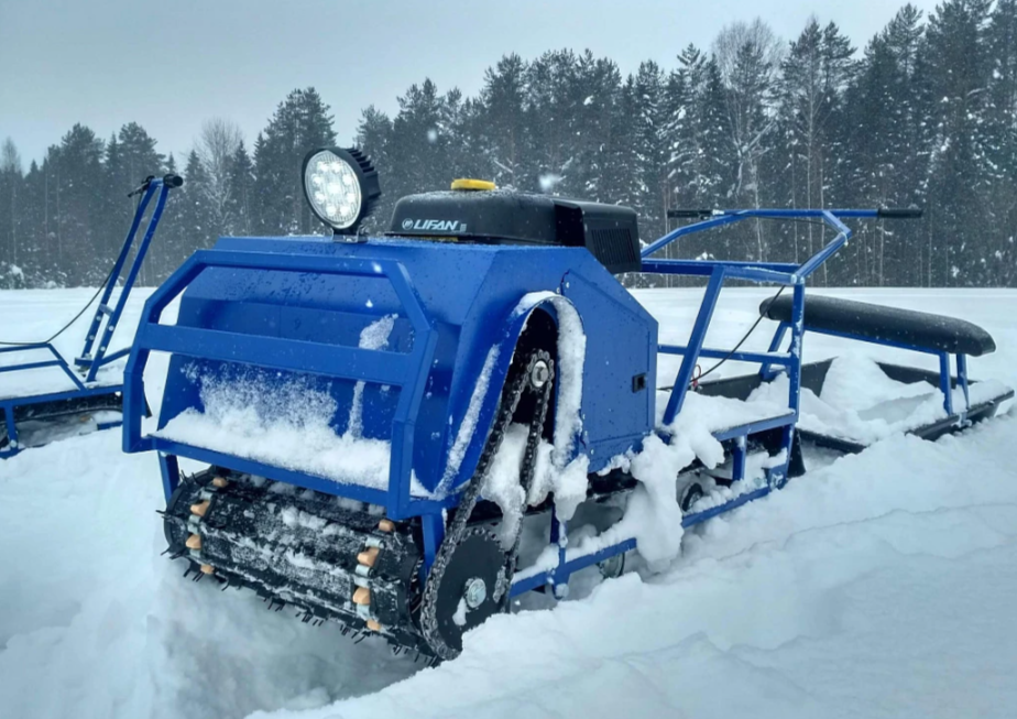 Мотобуксировщик Альбатрос-XLV 15 тележки, 1450 мм в Каменск-Уральском