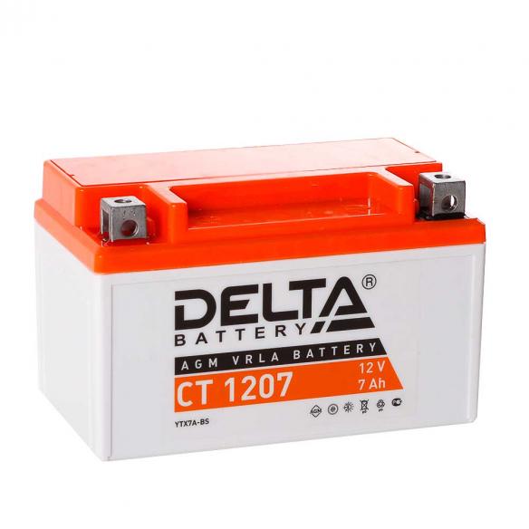 Аккумулятор Delta CT 1207 (12V / 7Ah) в Каменск-Уральском