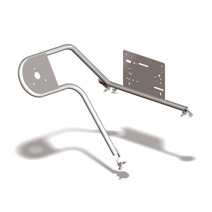 Стойка рулевая с креплением на баллон надувной лодки 25мм в Каменск-Уральском