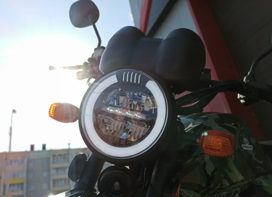 МОПЕД PROMAX ALPHA OFFROAD 130 (49) LUX (LED) в Каменск-Уральском