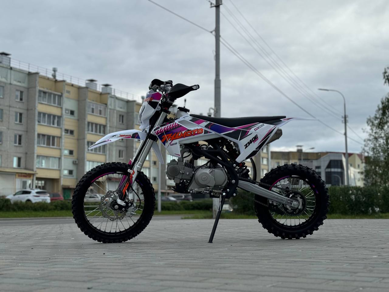 Питбайк JHLMOTO JHL Z140E Pro (YX1P56FMJ) в Каменск-Уральском