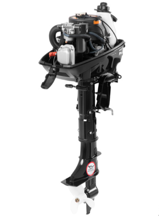 Лодочный мотор HIDEA HDF5HL (с баком) (длинная нога) в Каменск-Уральском