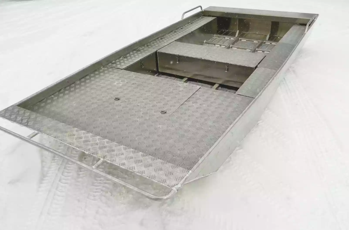 Алюминиевая лодка Wyatboat-390 Jonboat в Каменск-Уральском