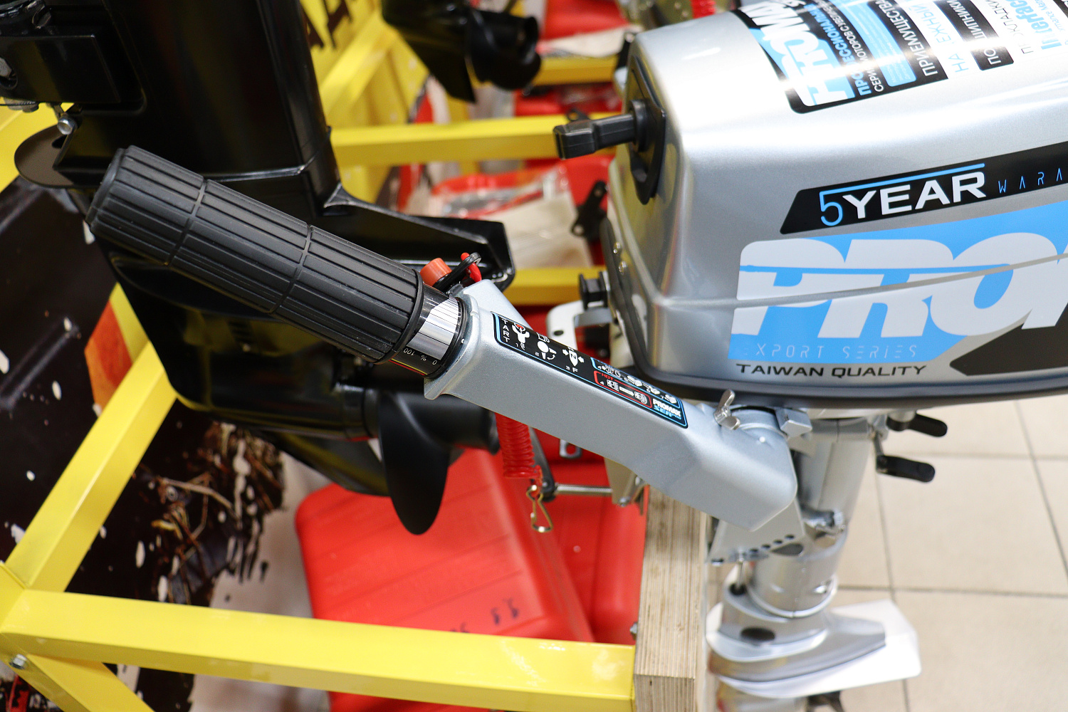 Лодочный мотор PROMAX SP5FHS (внешний бак 12 л) в Каменск-Уральском