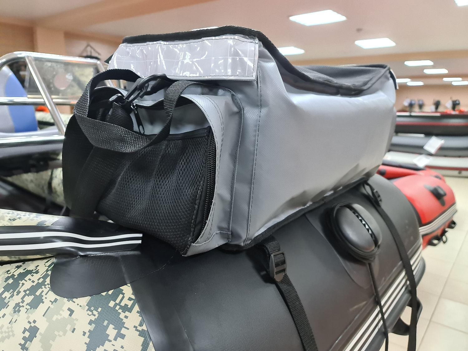 СУМКА ЛЮКС НА БАЛЛОН ДЛЯ ЛОДОК ПВХ 50Х25Х25 СМ в Каменск-Уральском