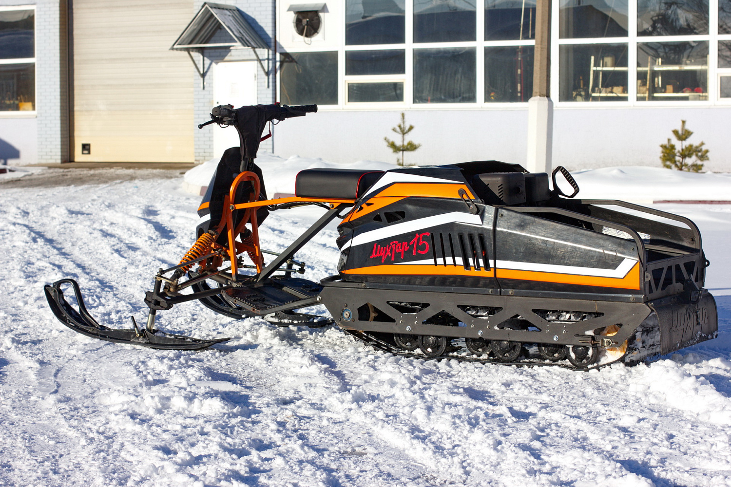 Мотобуксировщик IRBIS Мухтар 15 с лыжным модулем в комплекте в Каменск-Уральском