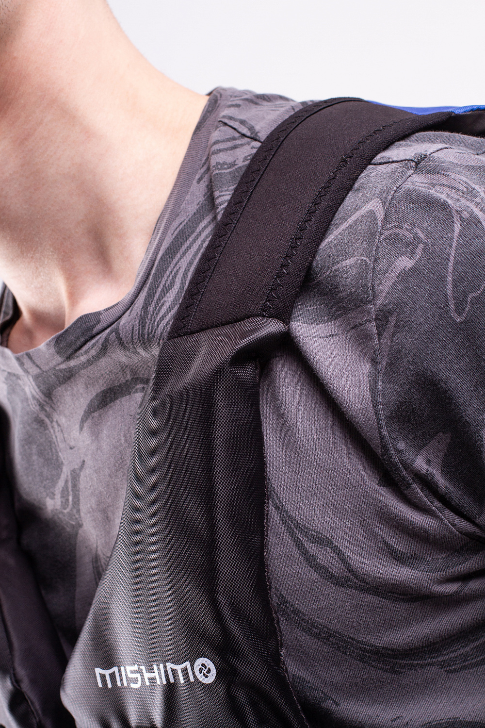 Жилет спасательный MISHIMO PRO Премиум качества Черно-синий в Каменск-Уральском