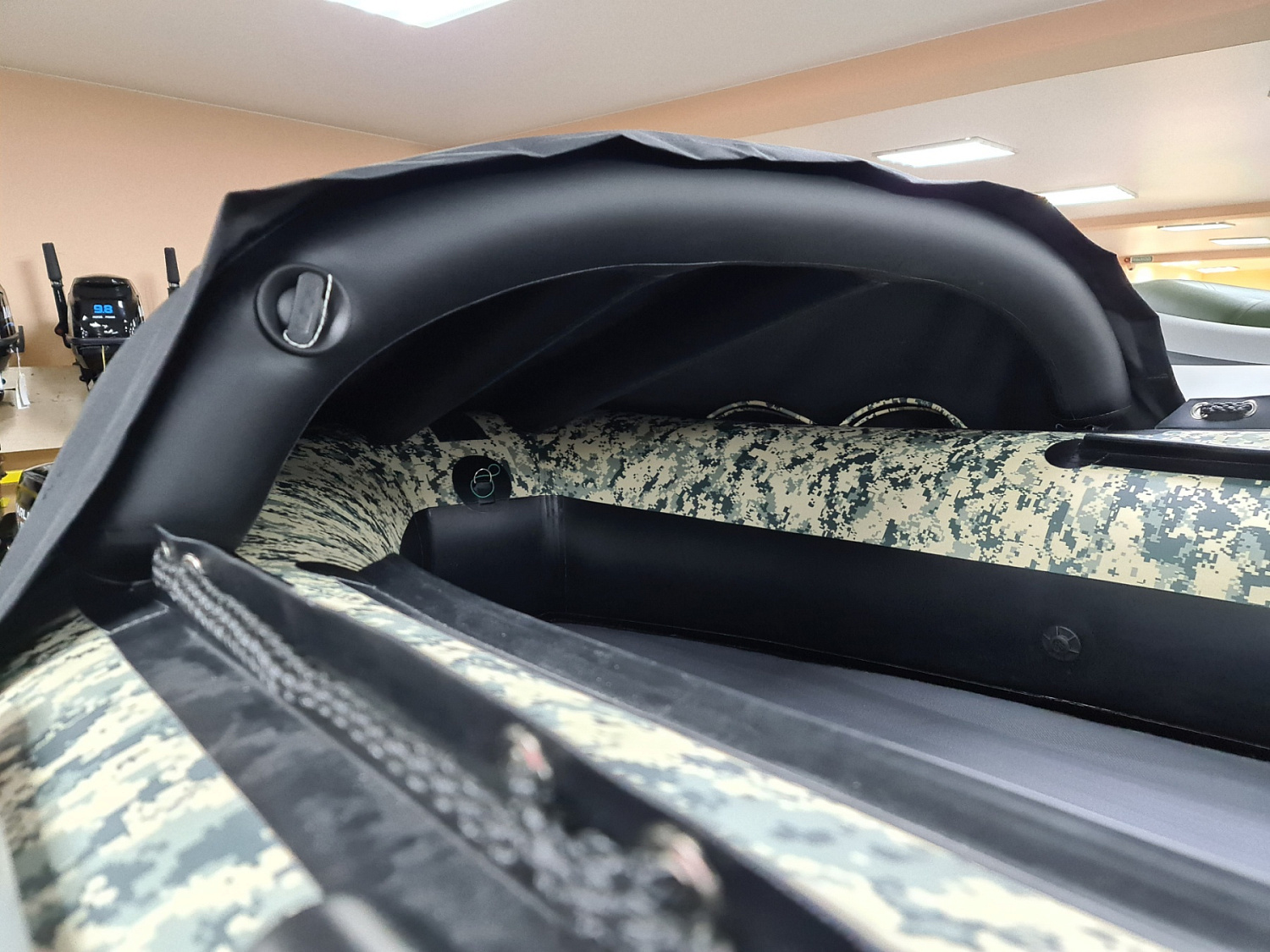 КОМПЛЕКТ НОСОВОГО ТЕНТА К ЛОДКЕ SMARINE AIR MAX 330 ЧЕРНЫЙ в Каменск-Уральском