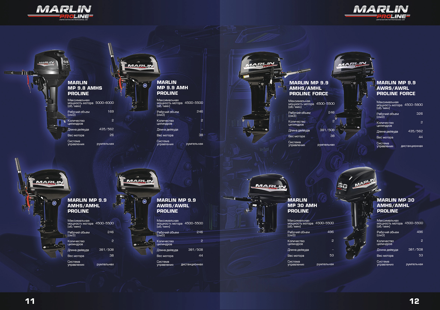 Лодочный мотор MARLIN PROLINE MP 30 AWR в Каменск-Уральском