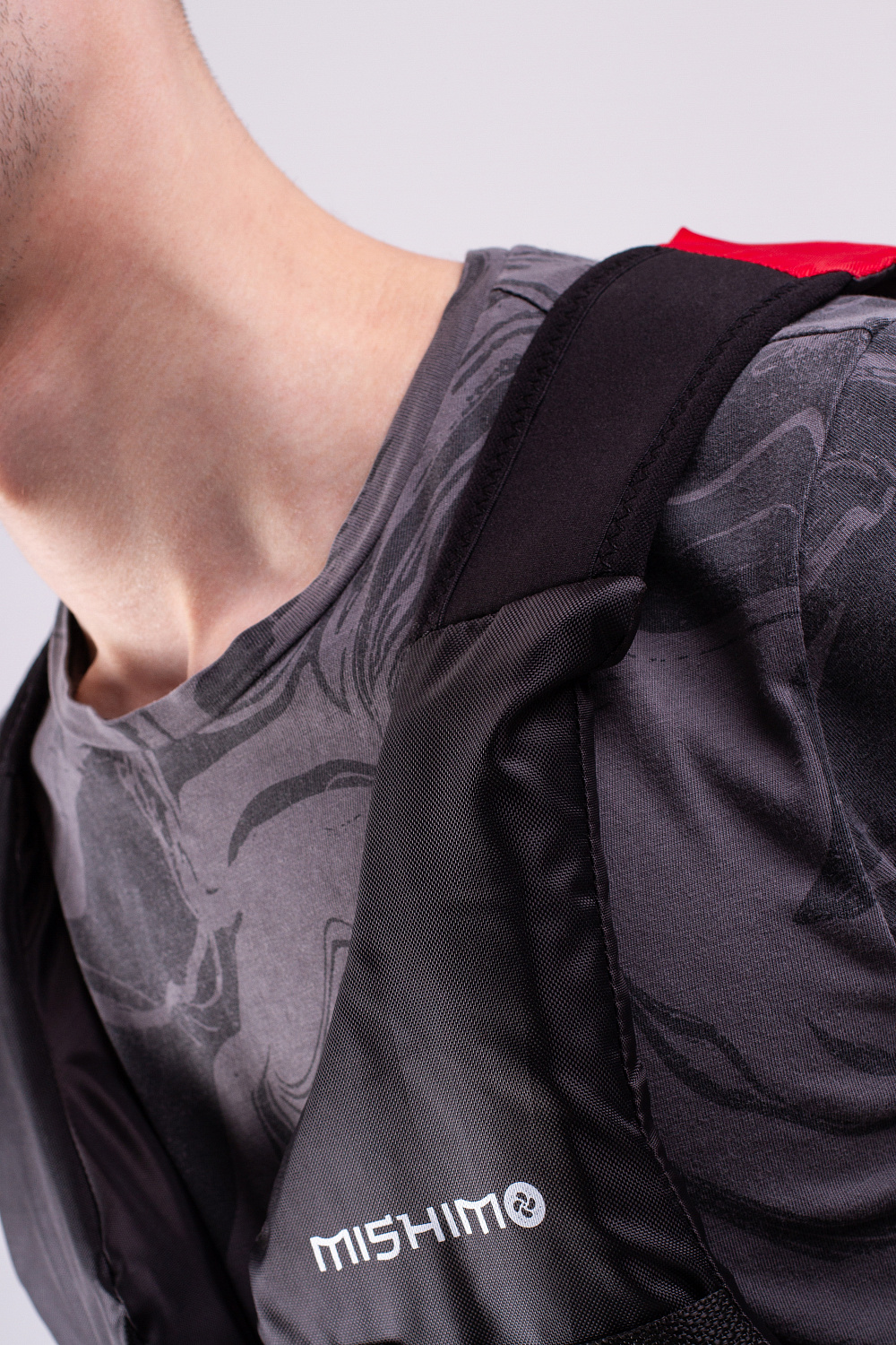 Жилет спасательный MISHIMO PRO Премиум качества Черно-красный в Каменск-Уральском